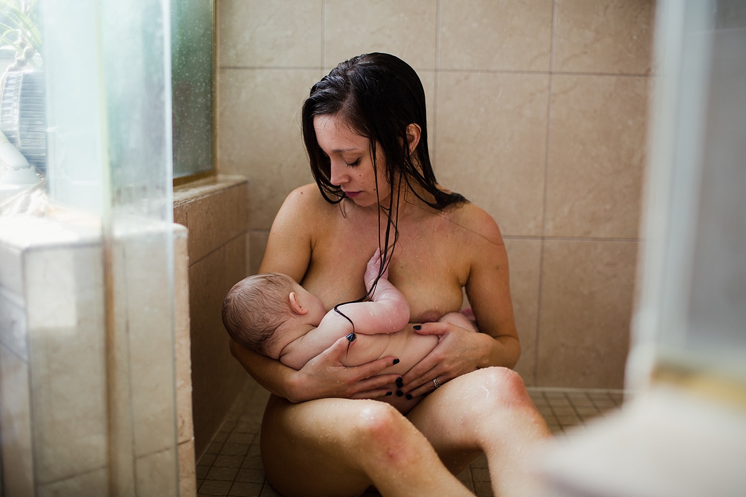 Intimate motherhood photography taken by Emily Shepherd of Emmy Shepherd Photography, LLC.