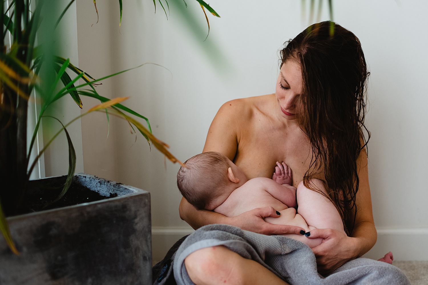 Intimate motherhood photography taken by Emily Shepherd of Emmy Shepherd Photography, LLC.