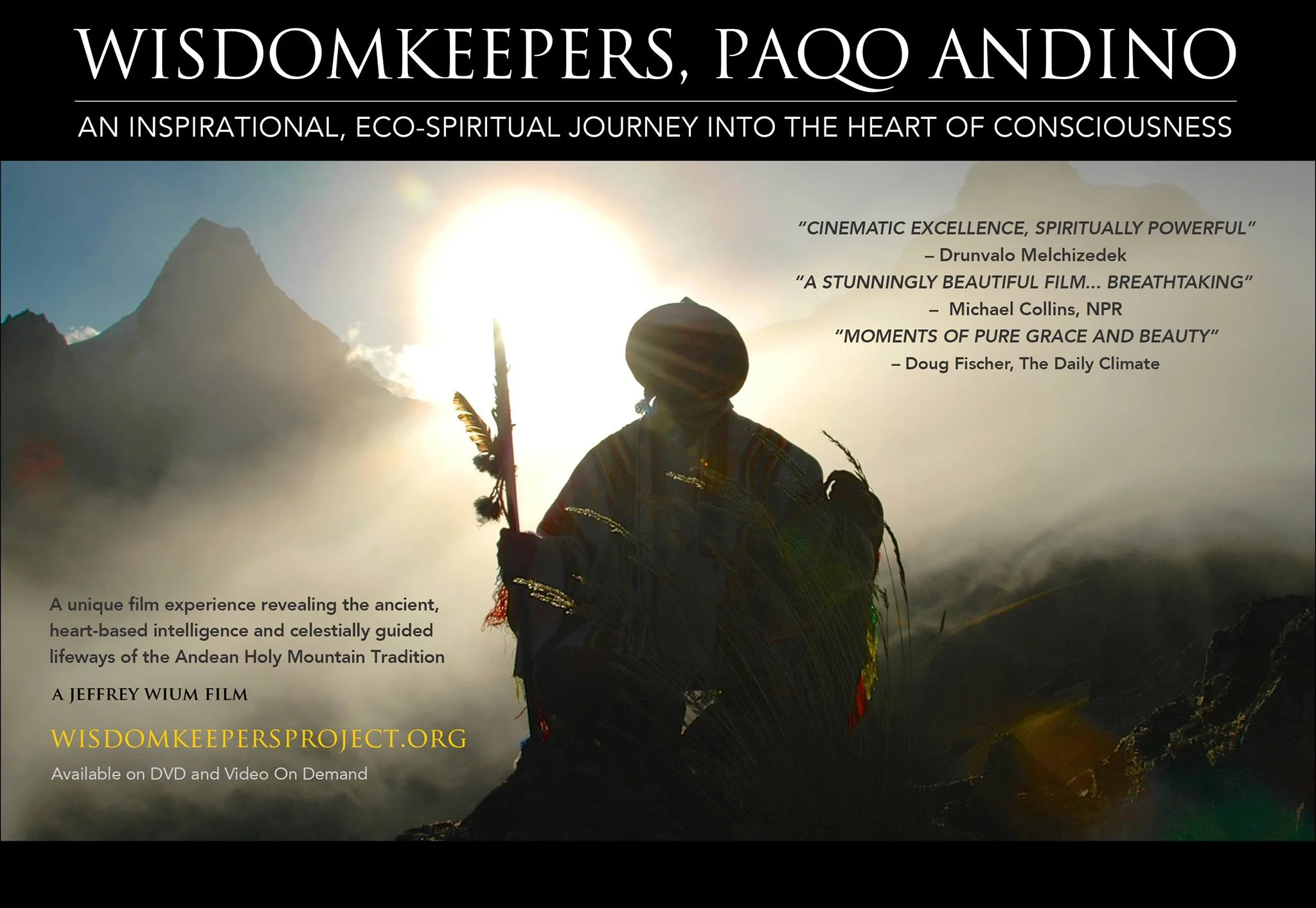 Film Screening: WISDOMKEEPERS, PAQO ANDINO