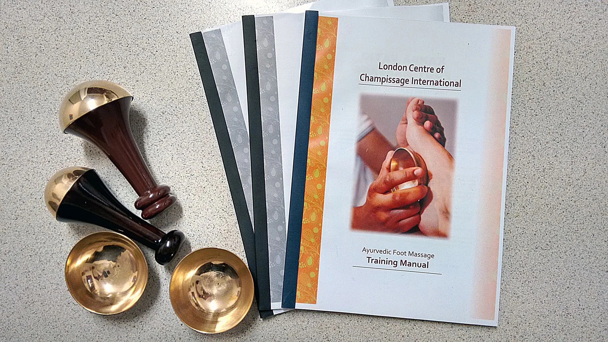 Ayurvedic Kansa Foot Massage