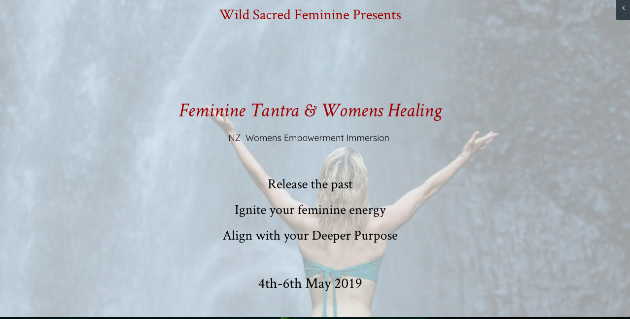 Feminine Tantra and Womens Healing