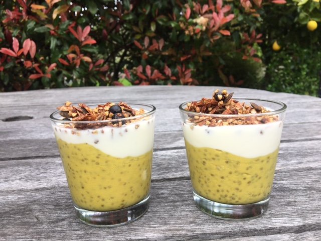 Mango Chia Pots