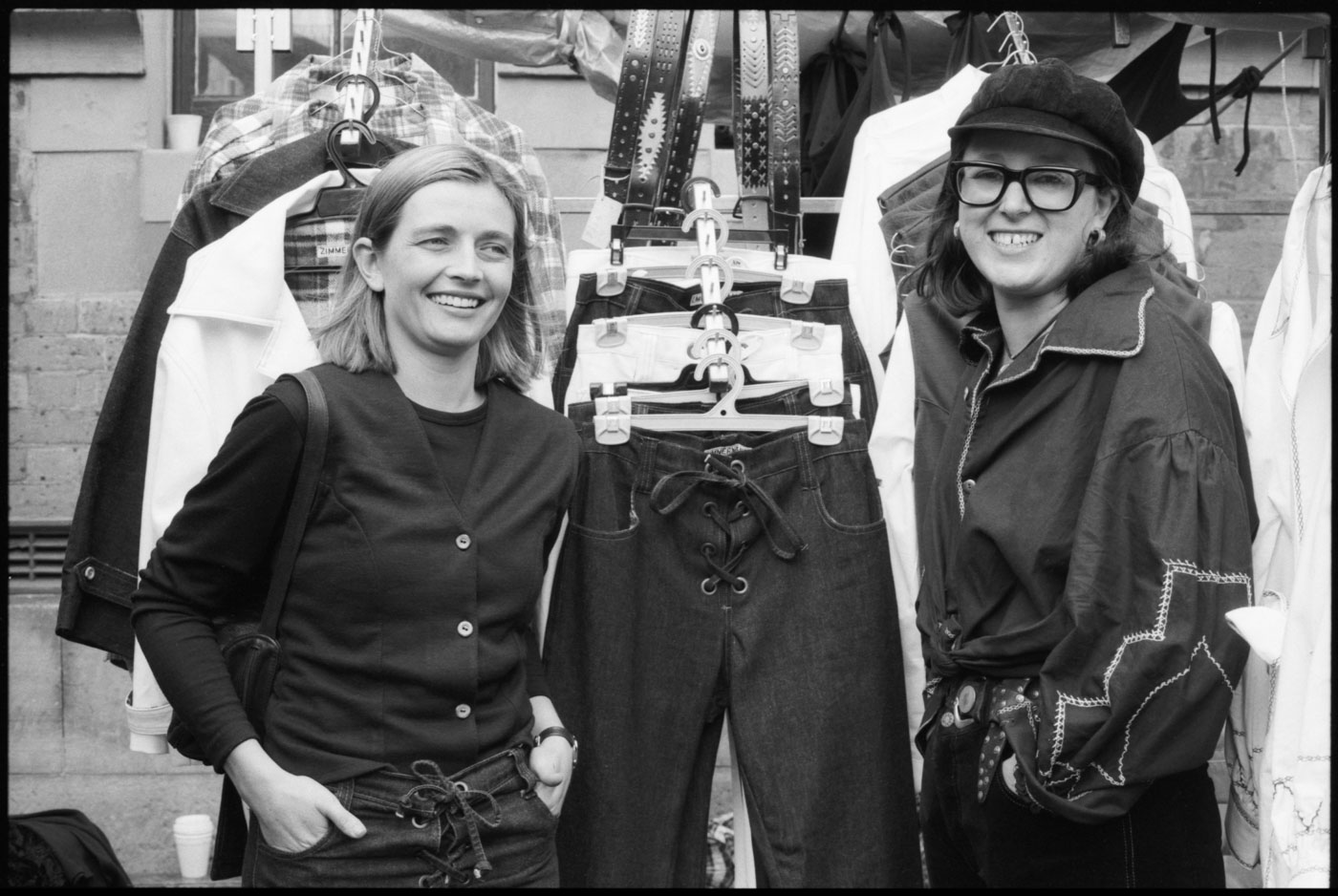 (L-R) Simone Zimmermann and Fiona Maddox (fashion) | 1992 | R13-07