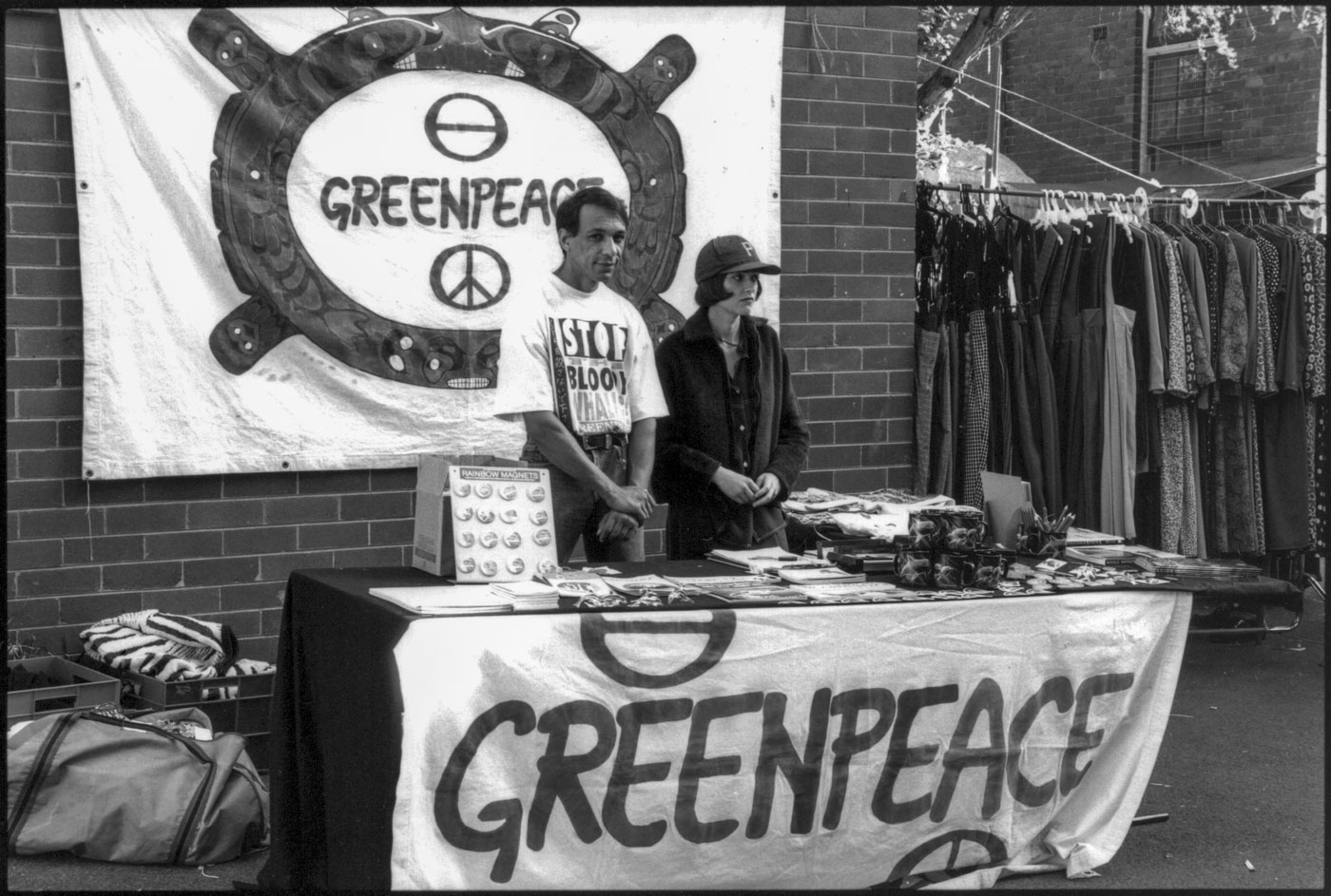 Greenpeace stall | 1992 | P56