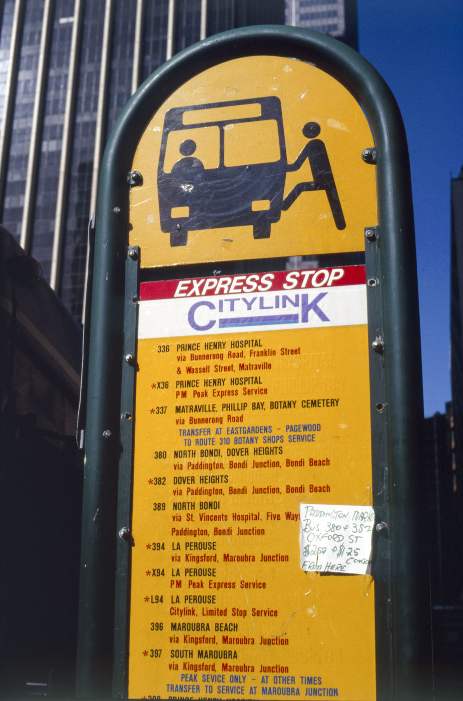 Getting to Paddington by public transport is easy. The images of Paddington Markets involved many very pleasant bus trips over 15 months from autumn 1992.