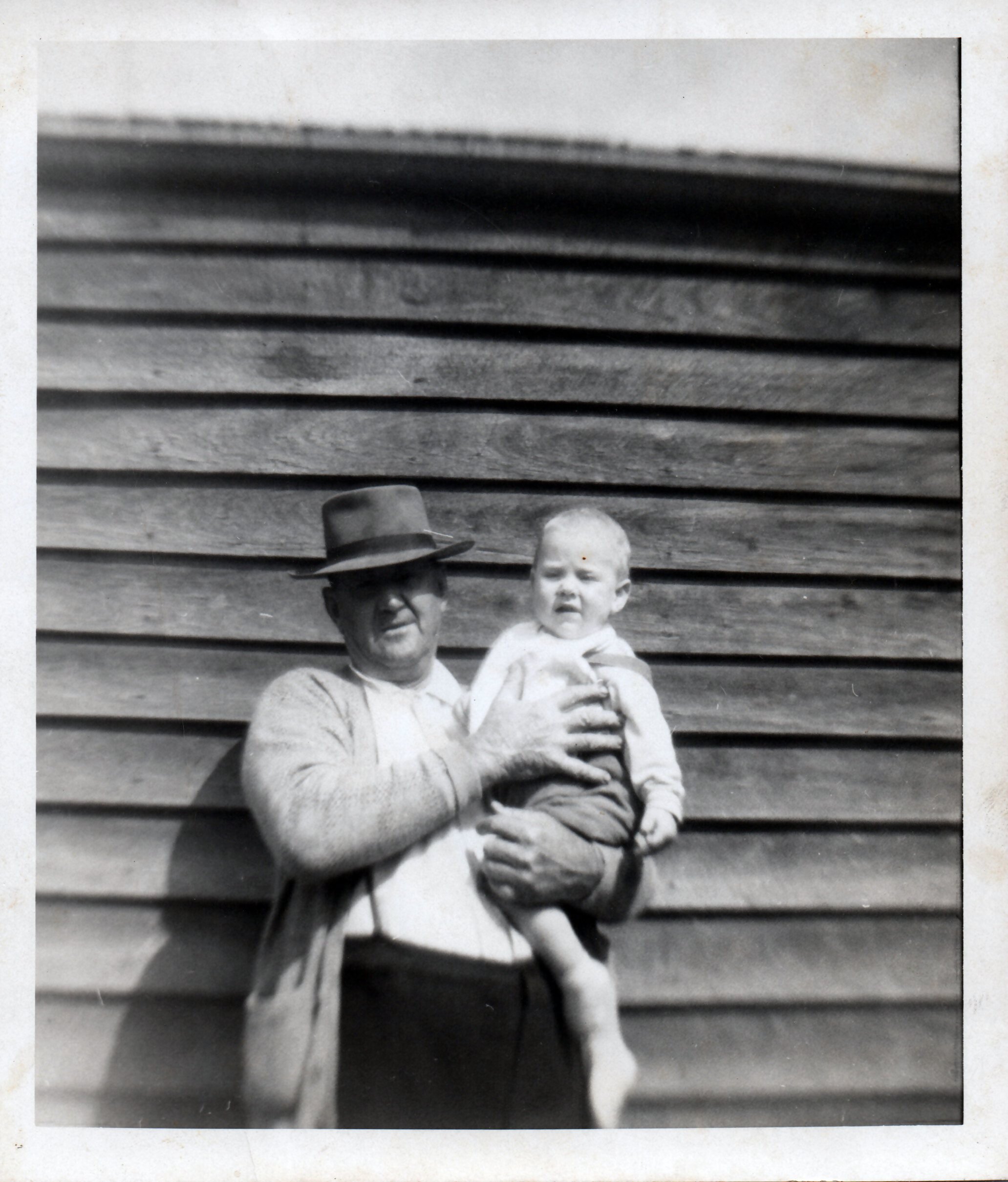 Grandpop gave me my love of hats, and first little brother Steven my love of children.