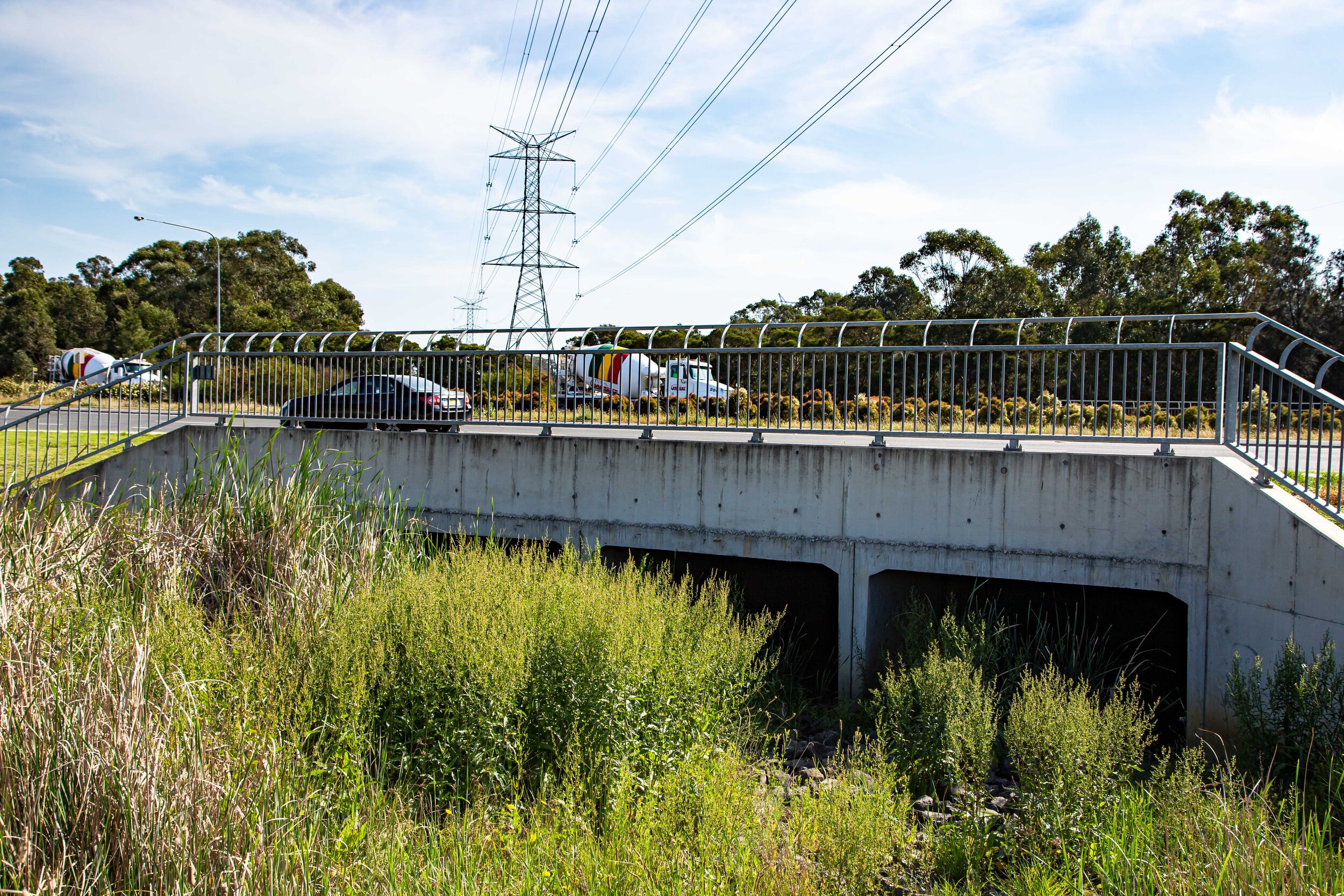 Bridges can be built without turning creeks into polluted concrete drains.