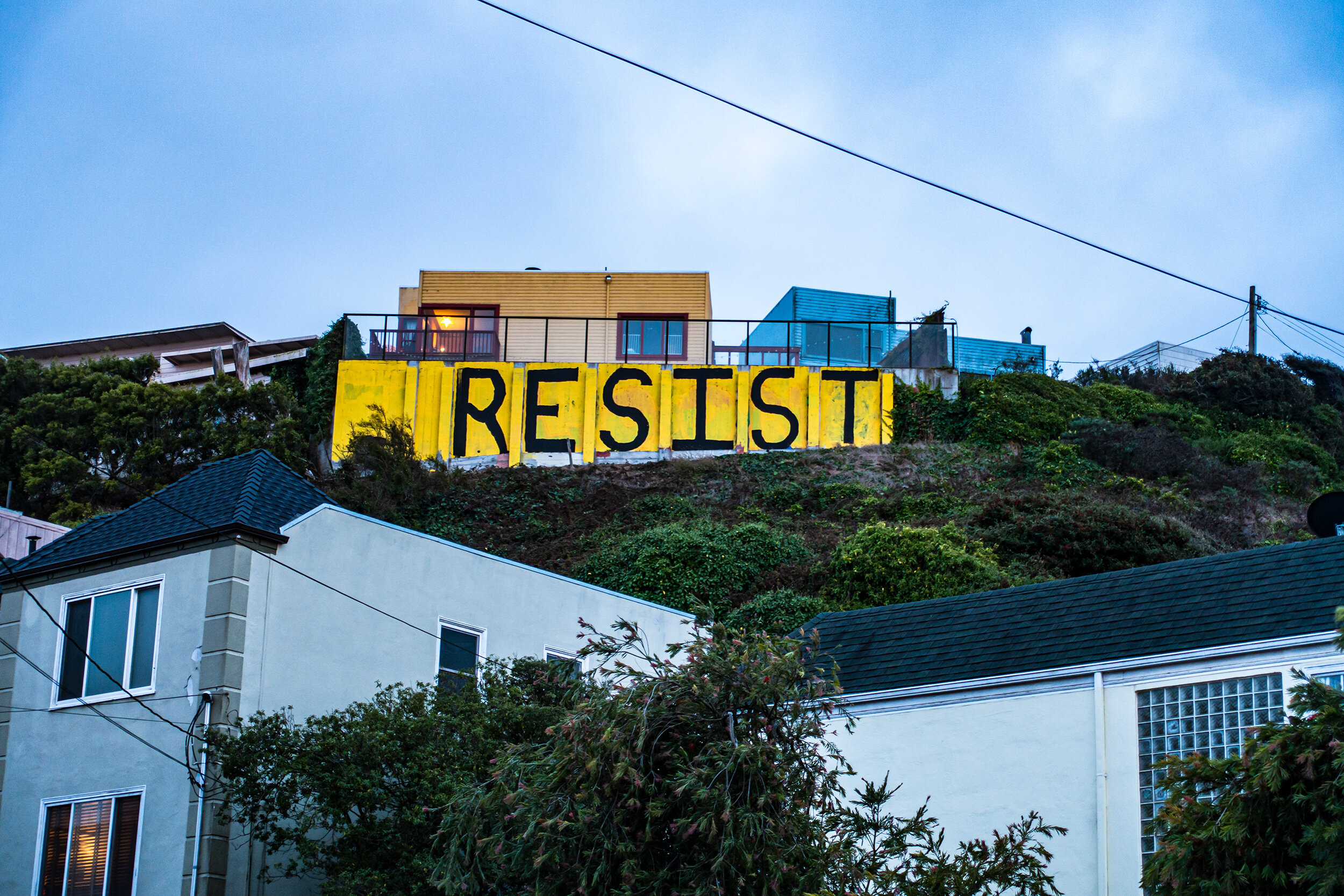 San Francisco 2017. Call to action as worst of Trump began to take hold.