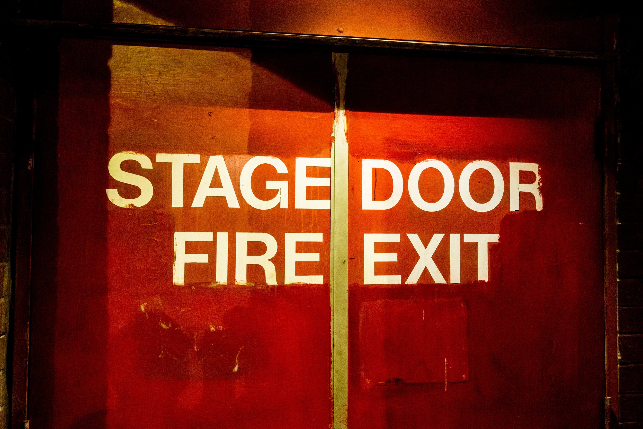 Stage Fire Door Exit