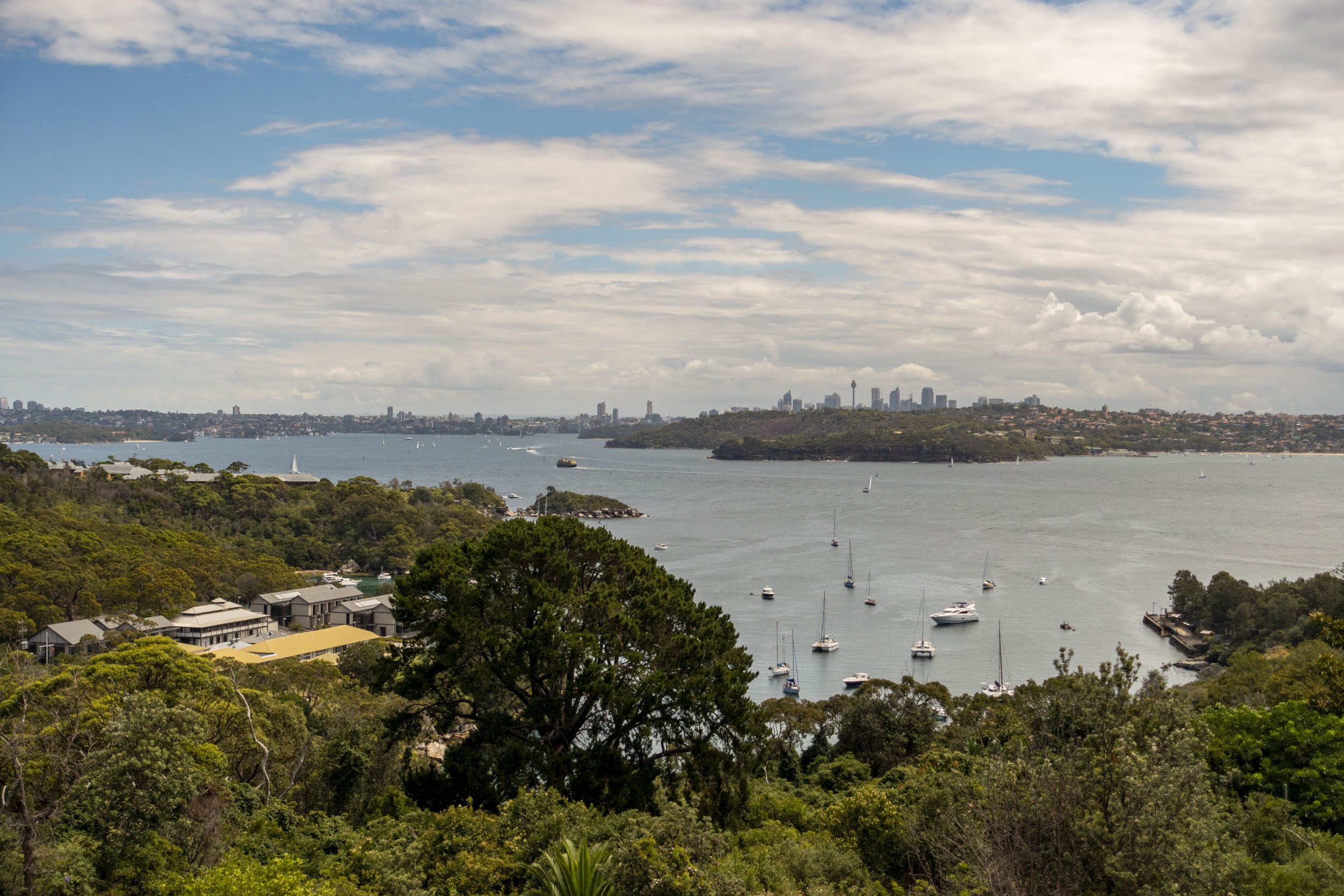 Middle Head viewed from North Headland, Manly.