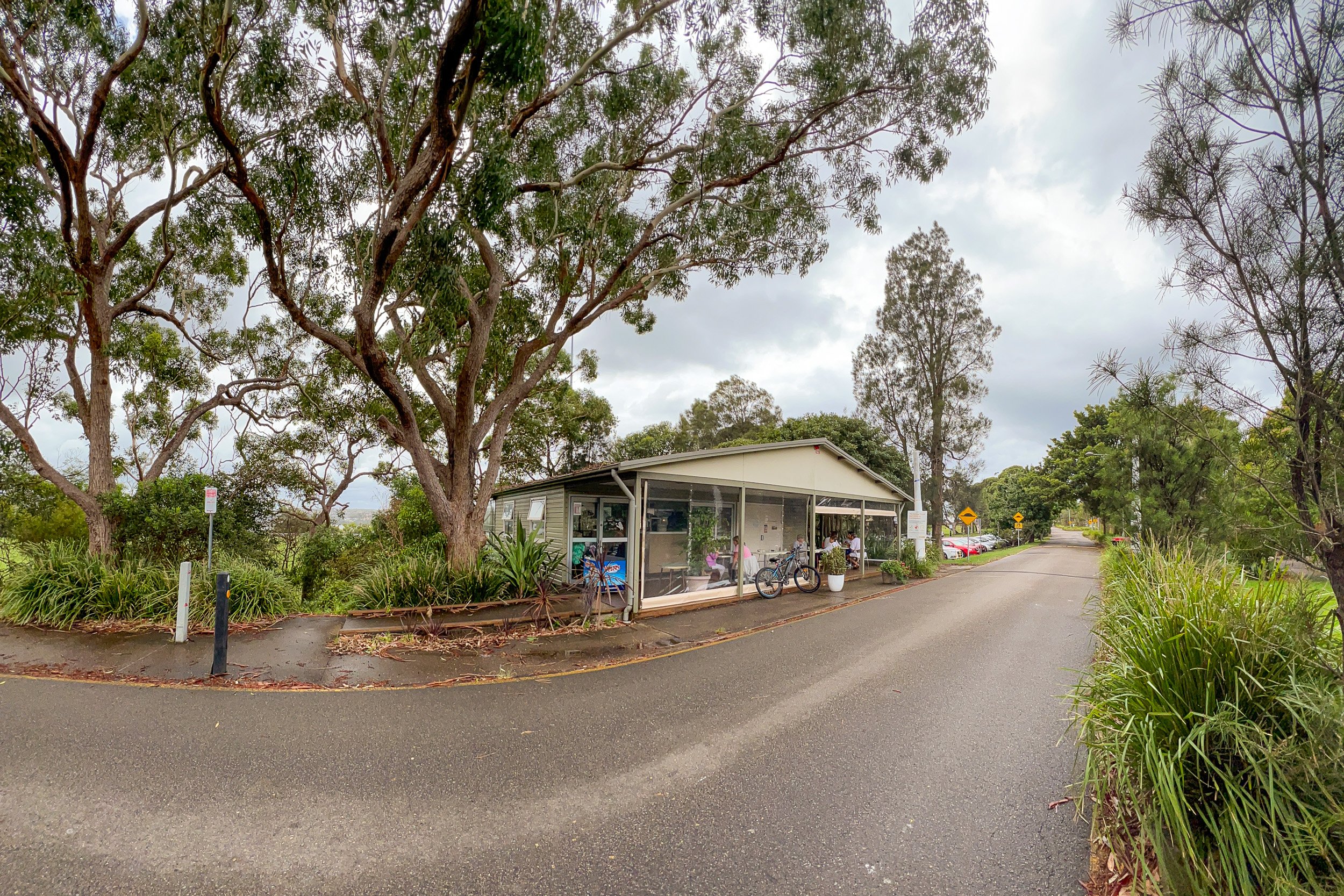 Middle Head Cafe, once a military guardhouse, was marked, in the Harbour Trust Draft Master Plan, for demolition.