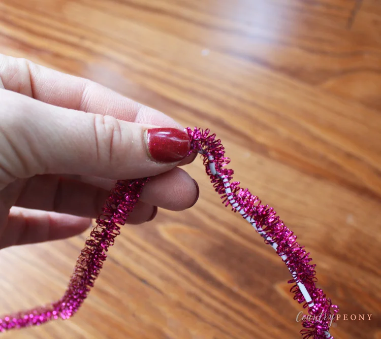 DIY Clothes Hanger Christmas Tree — Country Peony