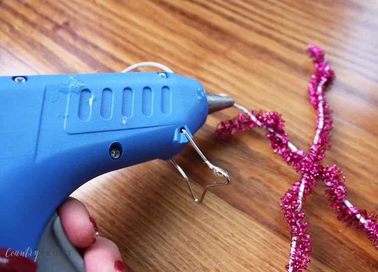 DIY Clothes Hanger Christmas Tree — Country Peony