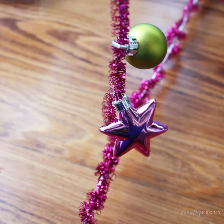 DIY Clothes Hanger Christmas Tree — Country Peony