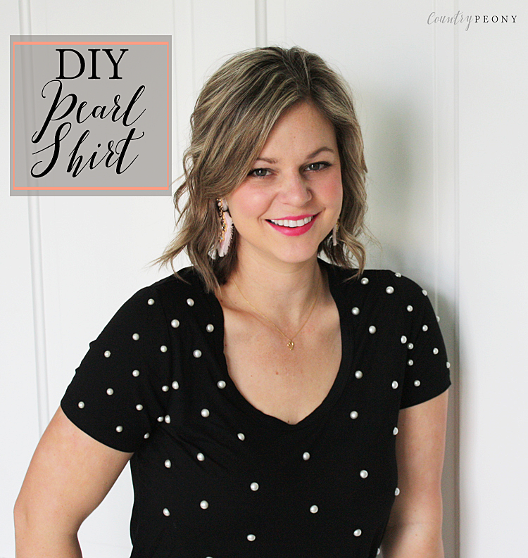 DIY: Pearl T-Shirt (Easy and Simple) 