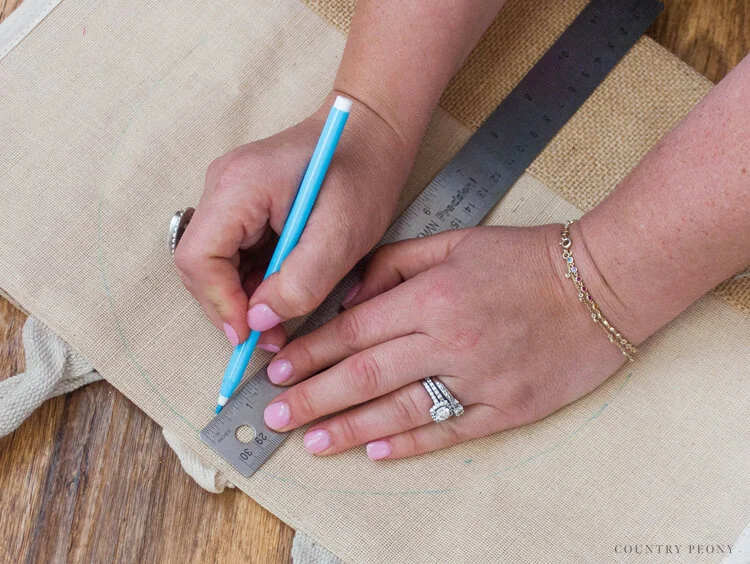 DIY Embroidered Rainbow Tote Bag Tutorial - Country Peony Blog
