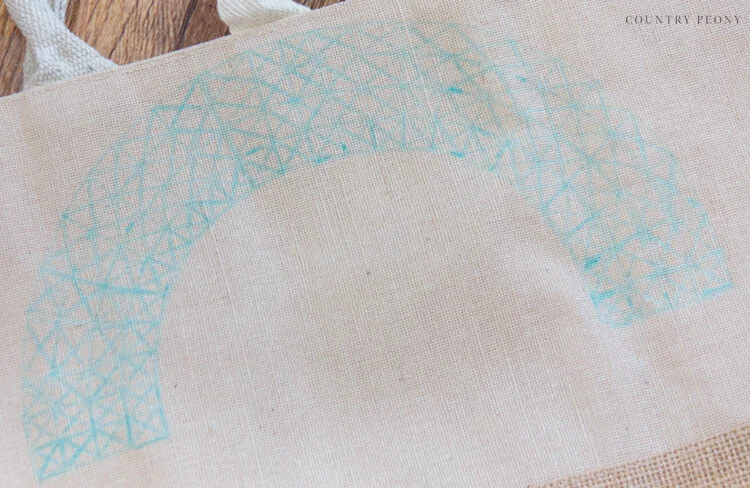 DIY Embroidered Rainbow Tote Bag Tutorial - Country Peony Blog