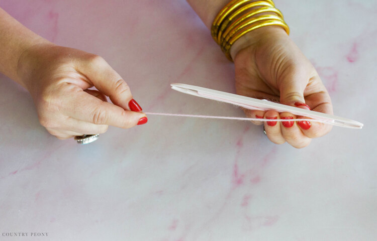 DIY Miniature Woven Wall Hanging with Clover's Mini Weaving Loom