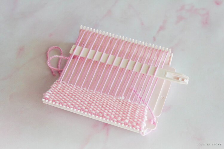 DIY Miniature Woven Wall Hanging with Clover's Mini Weaving Loom