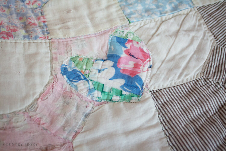 Vintage Quilt Jacket Collection with Ollie &amp; Mags and Country Peony Vintage - Country Peony Blog