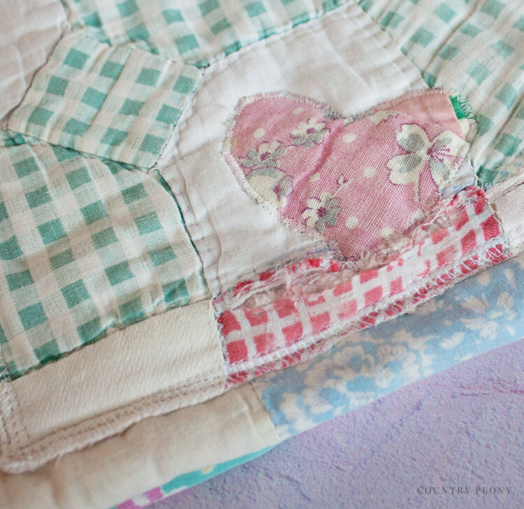 Vintage Quilt Jacket Collection with Ollie &amp; Mags and Country Peony Vintage - Country Peony Blog