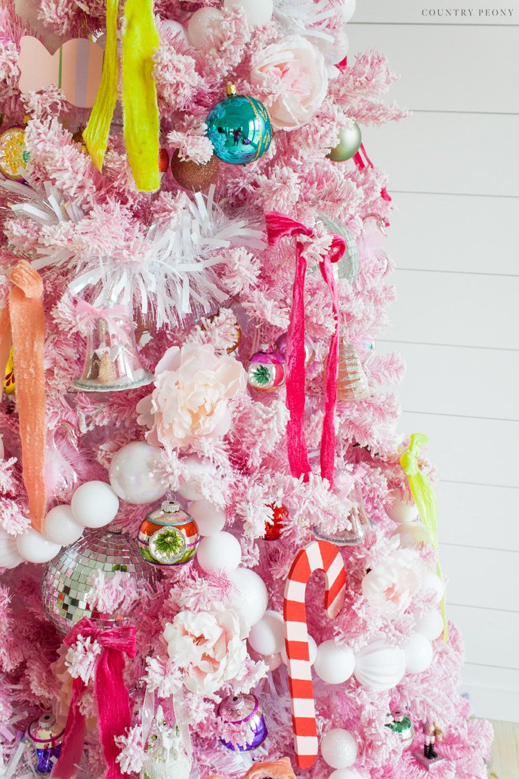 Pink Christmas at the Country Peony Craft Studio