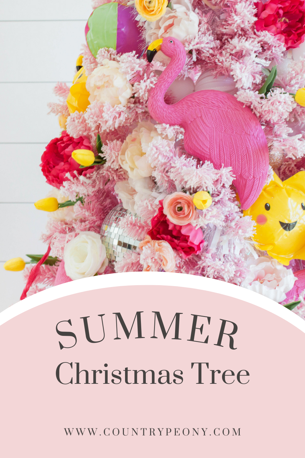 Summer Christmas Tree — Country Peony
