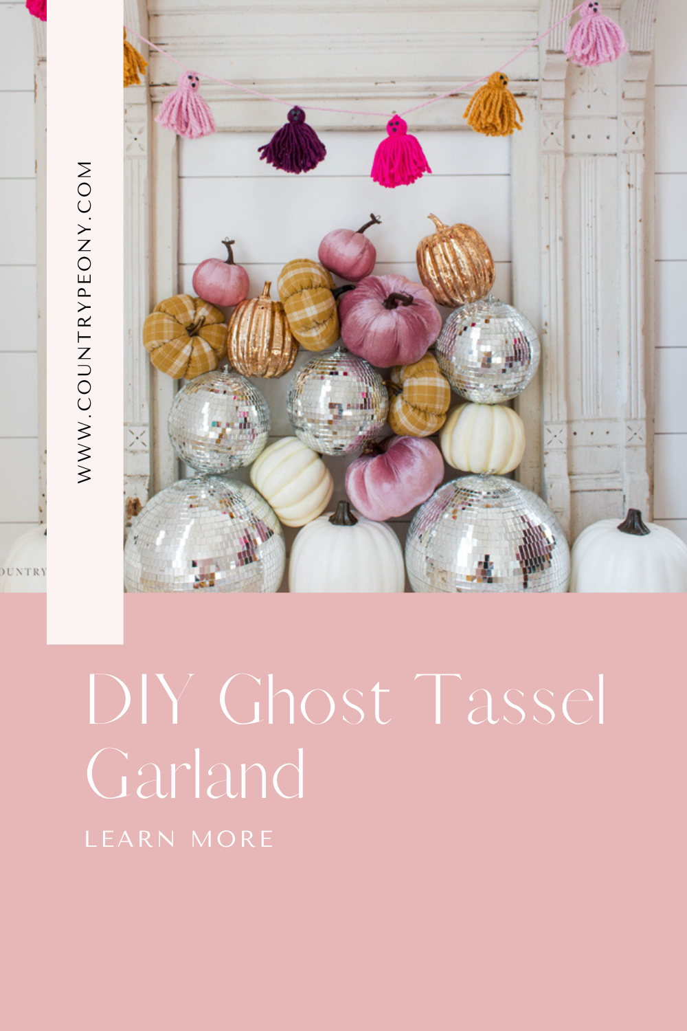 How To Make Ghost Tassels - My Name Is Snickerdoodle