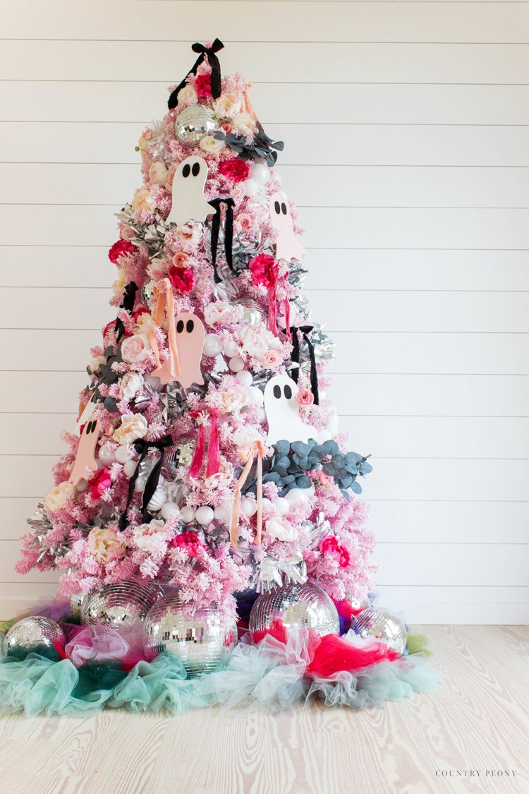 Adorable Pink Hot Glue Gun Ornament - Christmas