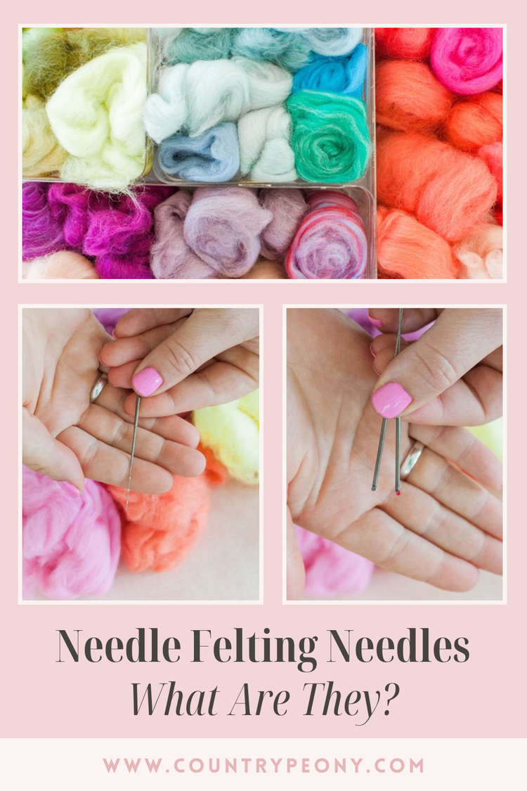 Needle Felting Needles: What Are They? — Country Peony