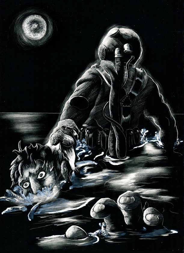 Dragged to the Deep