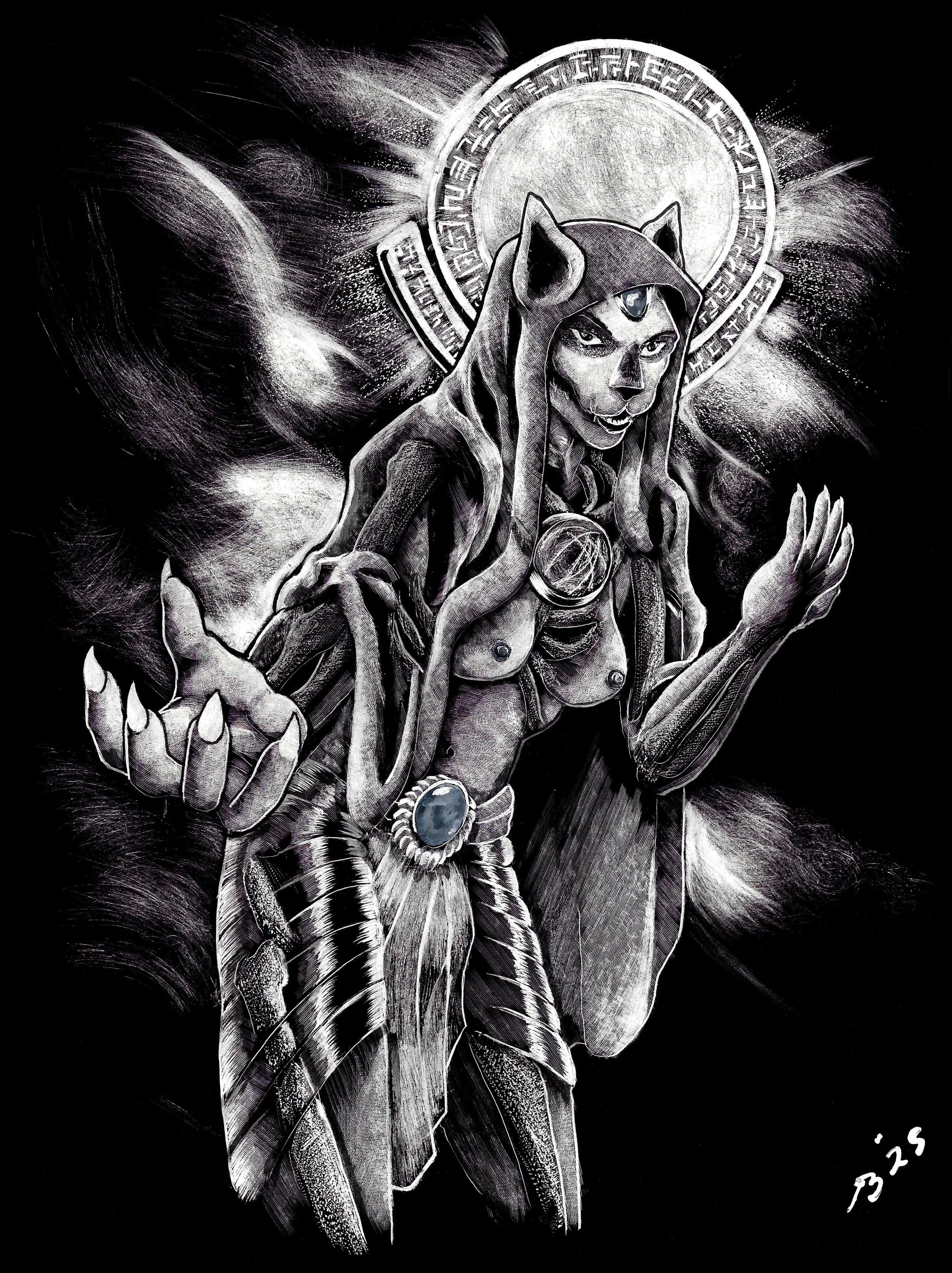 Take my Hand 9"x12"  $225.00 ORIGINAL  Scratchboard