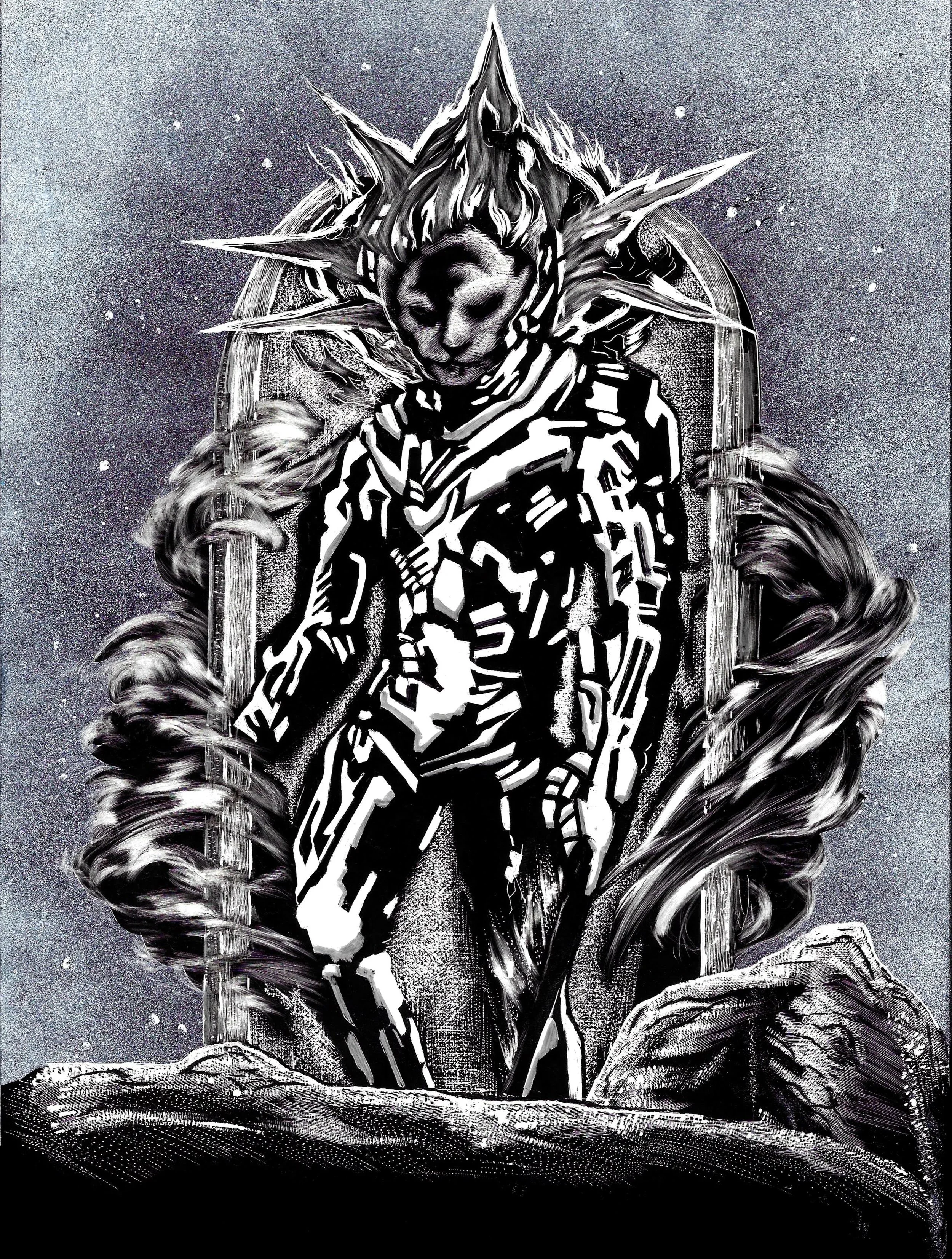 Seeker 9"x12"  Scratchboard