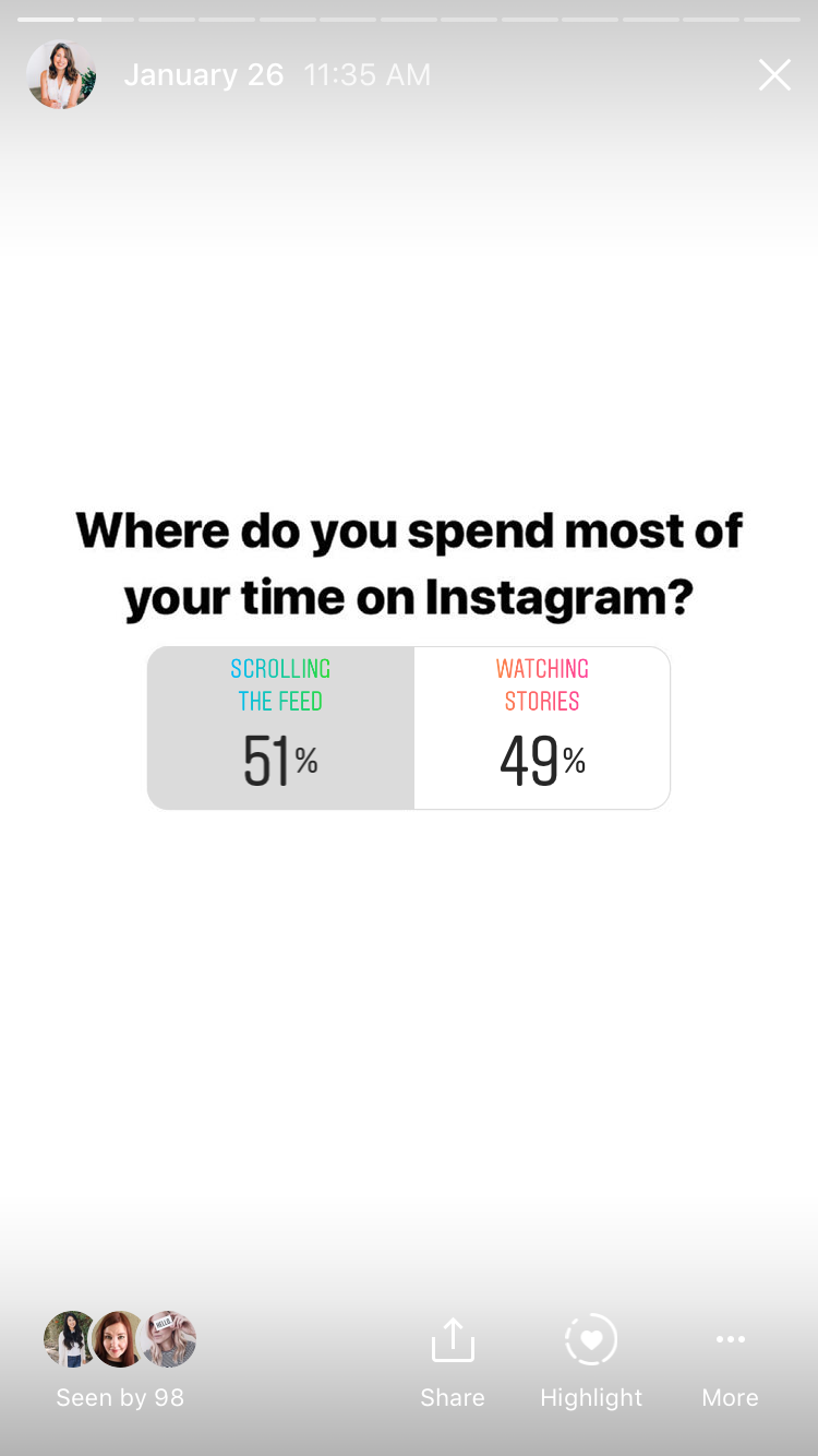 instagram story games poll