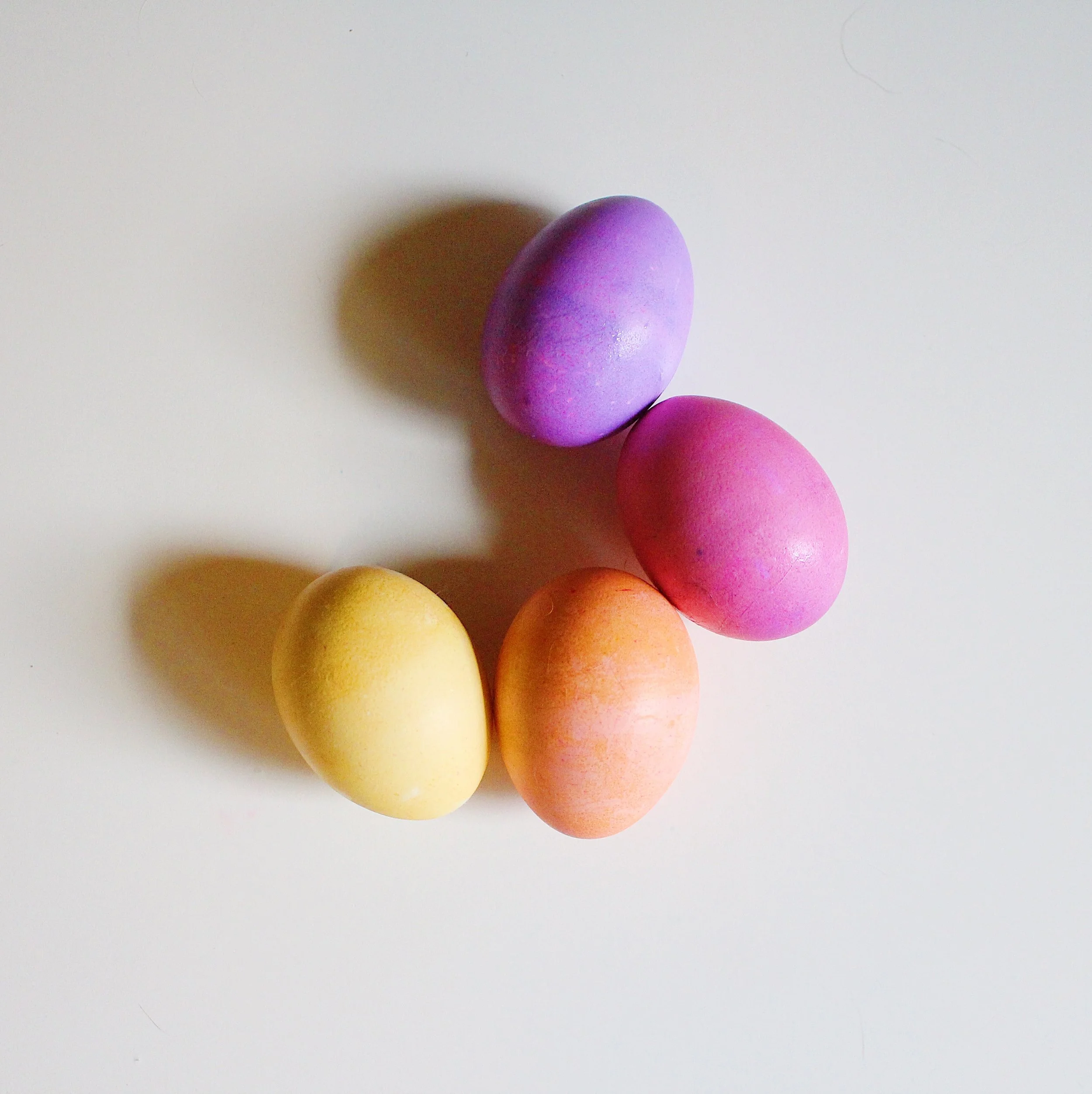 Even with only six dye pellets, it is amazing how many shades you can create
