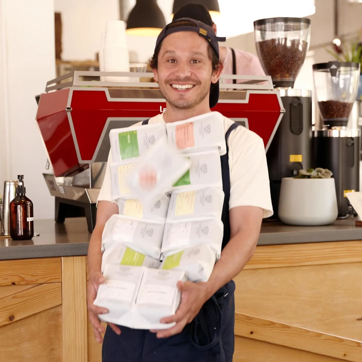 Who needs more than 1 bag of coffee a week? Chris got you. We're roasting today and shops are stocked on Tuesdays ☕️