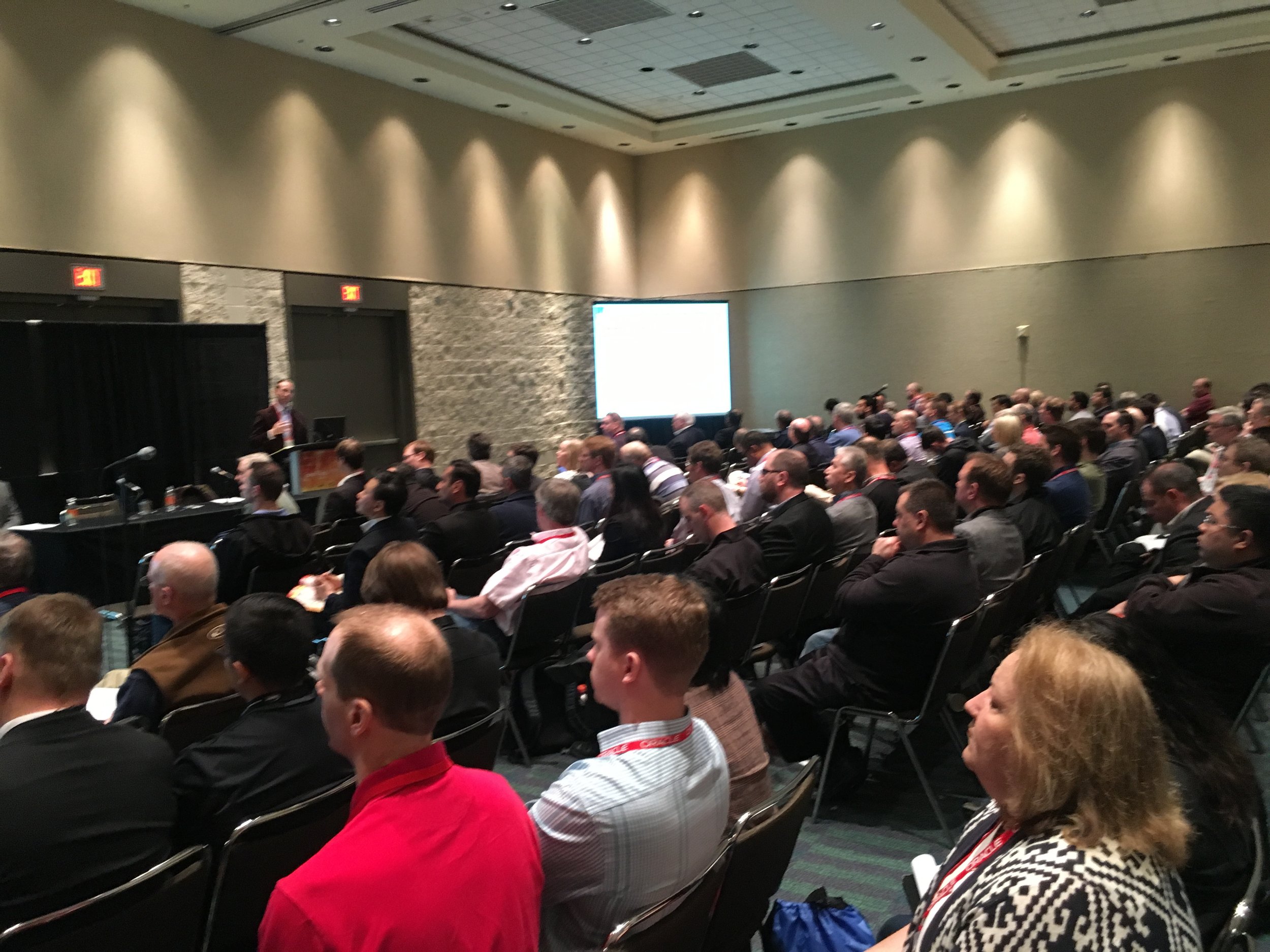 Attending a few more conference sessions today for quotes, pictures and video.