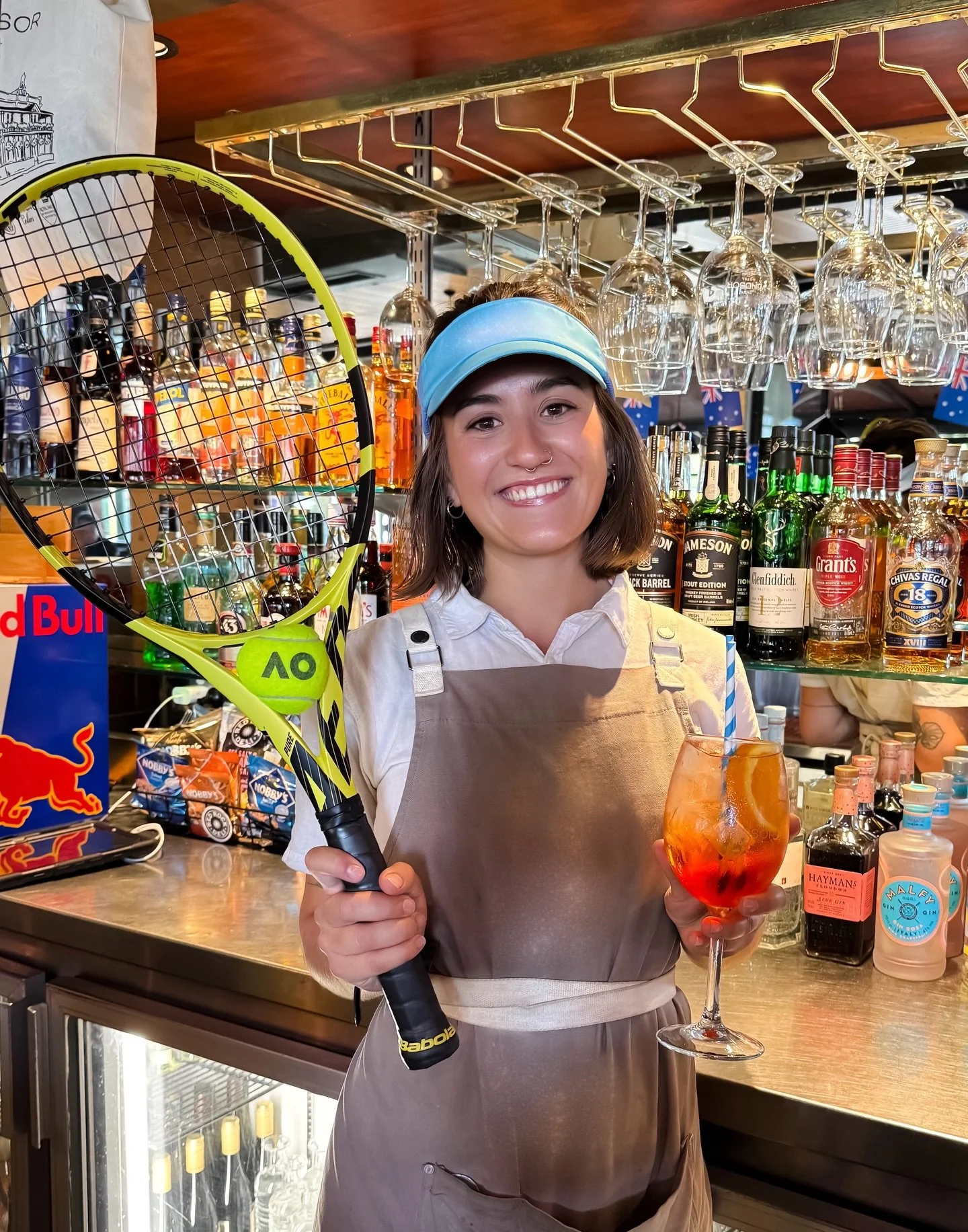 Game. Set. Spritz. 🎾 

$12 @aperolspritzau Spritz daily from 5&ndash;8pm while the @australianopen is on.

Pull up a stool, watch the tennis &amp; sip along.

Serving all Long Weekend and through to the finals.

Open daily, 11am &lsquo;til late. 

#