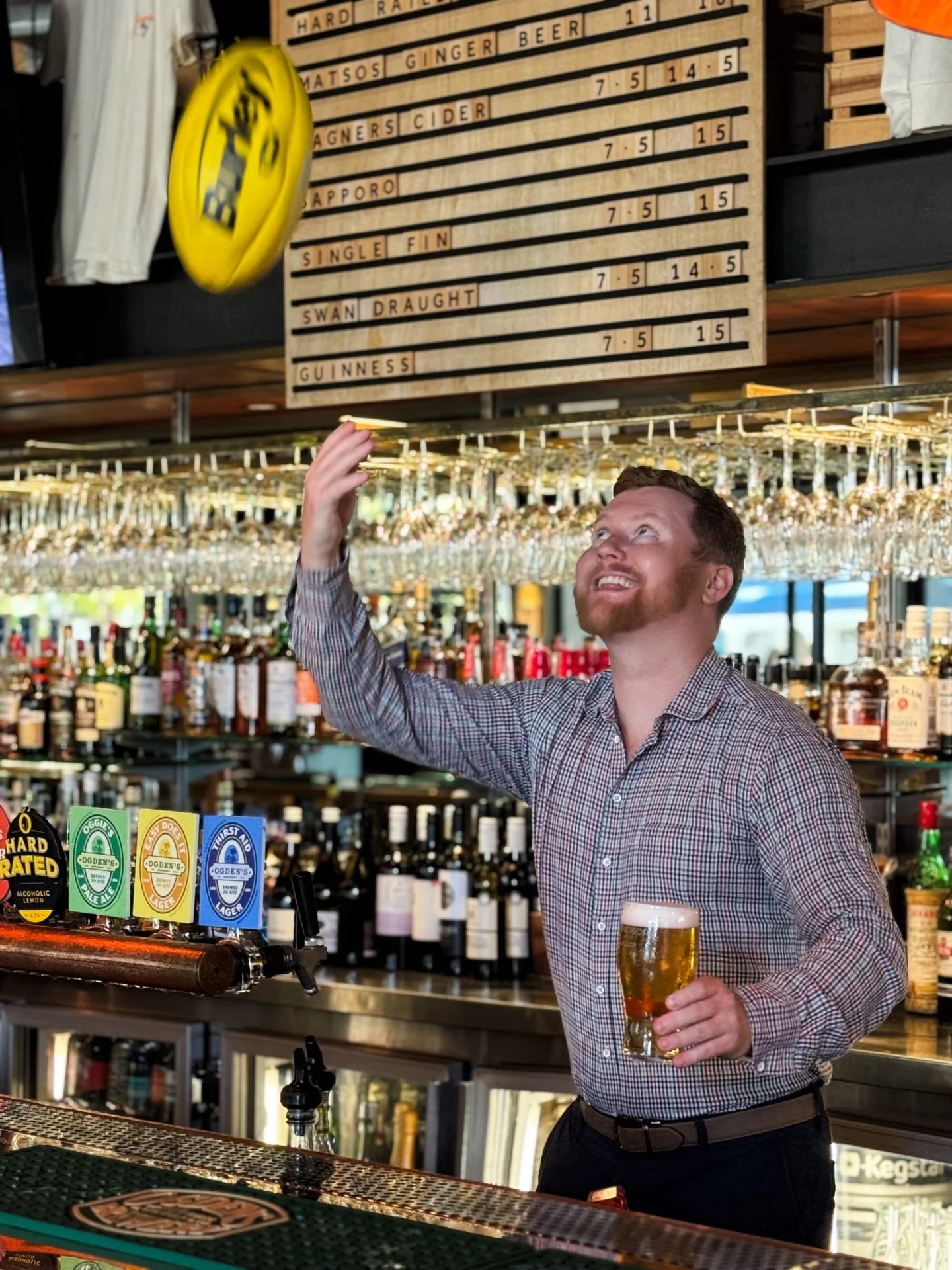 We&rsquo;re counting down to the 2026 @afl season with $10 Ogden&rsquo;s pints, everyday, all day!🍺

🏉 Kick off the action a month early this Saturday as WA take on VIC in the AFL Origin &mdash; live in Perth at 4:40pm.

Swing by for a pre-game pin