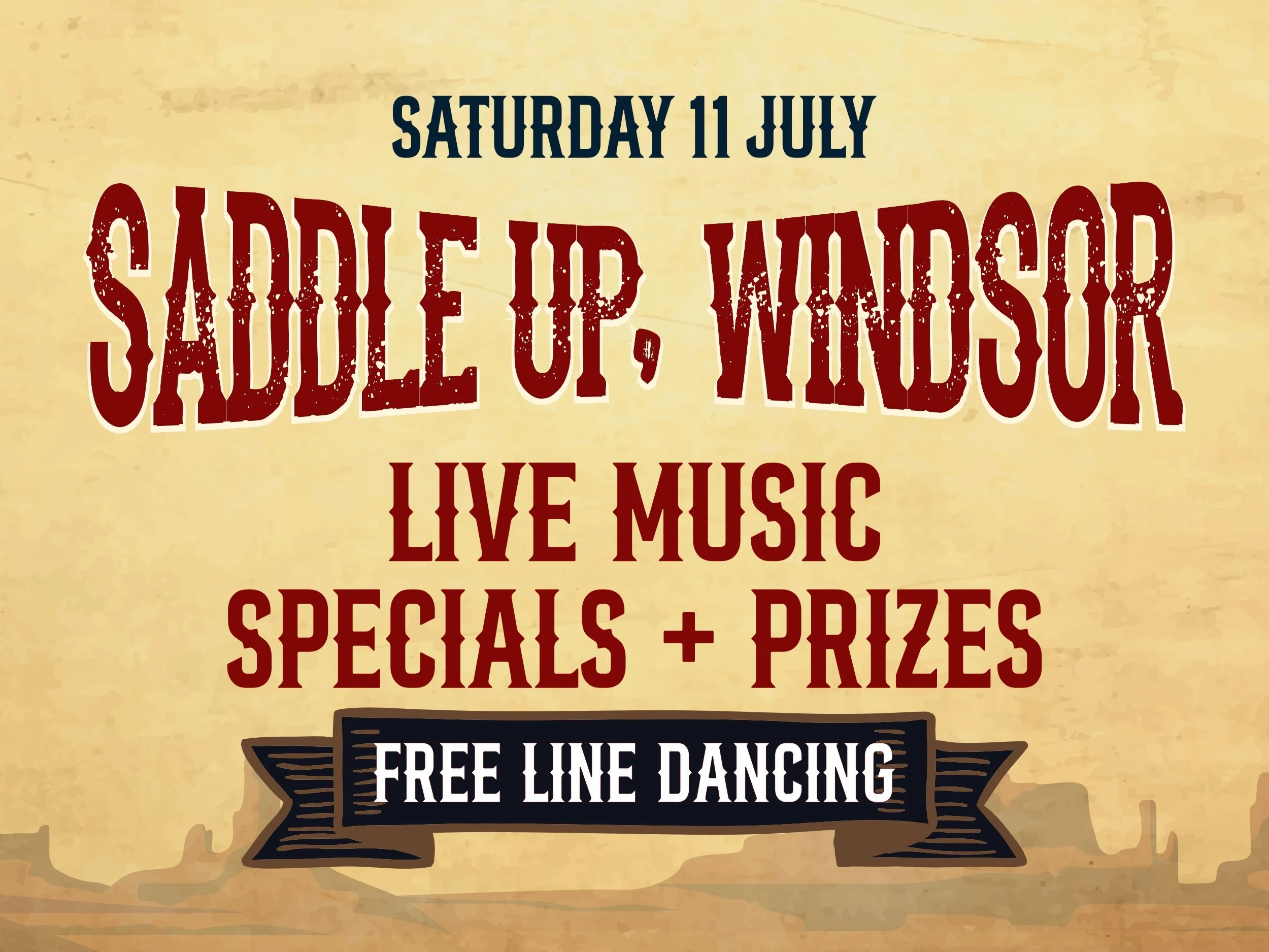 Saddle Up, Windsor