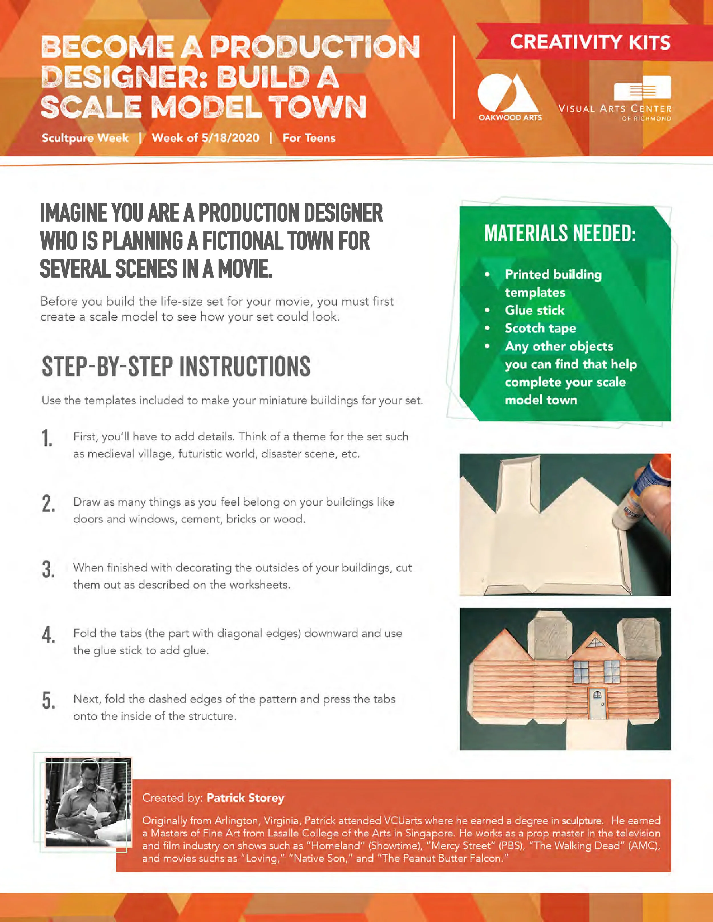 Teen Creativity Kit Prompts — Oakwood Arts