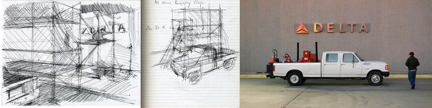 Concept Art & set image, for rebranded Delta Logo.