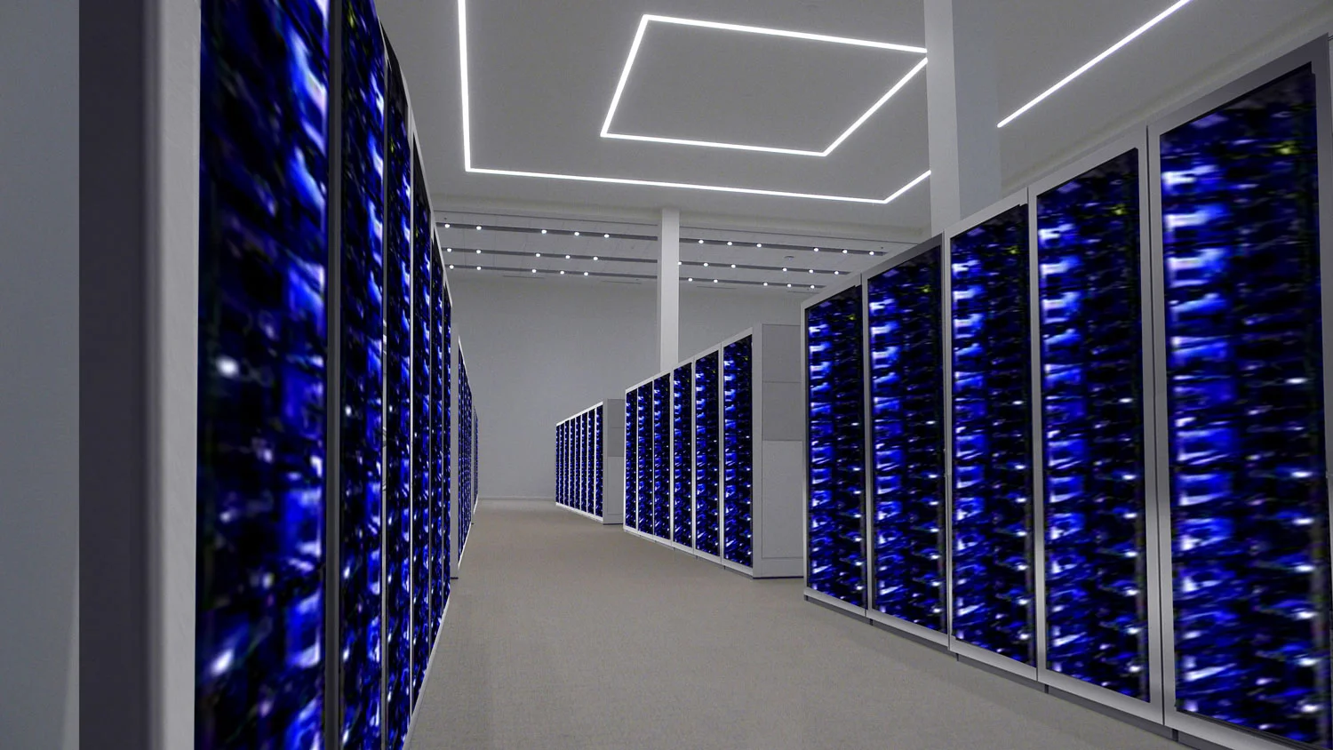 Concept Art, for VFX server room.