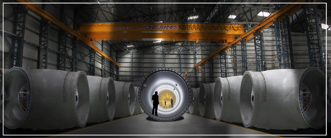 Final Concept Art, for wind turbine factory.