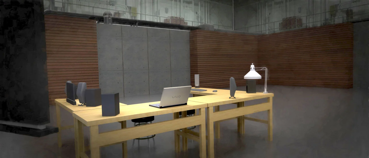 Final Concept Artwork, for desk design.