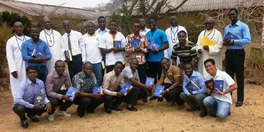 Novices receive the Word of God to share
