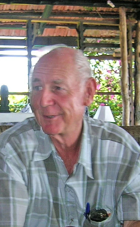 Fr John Slinger when he was in Pemba.