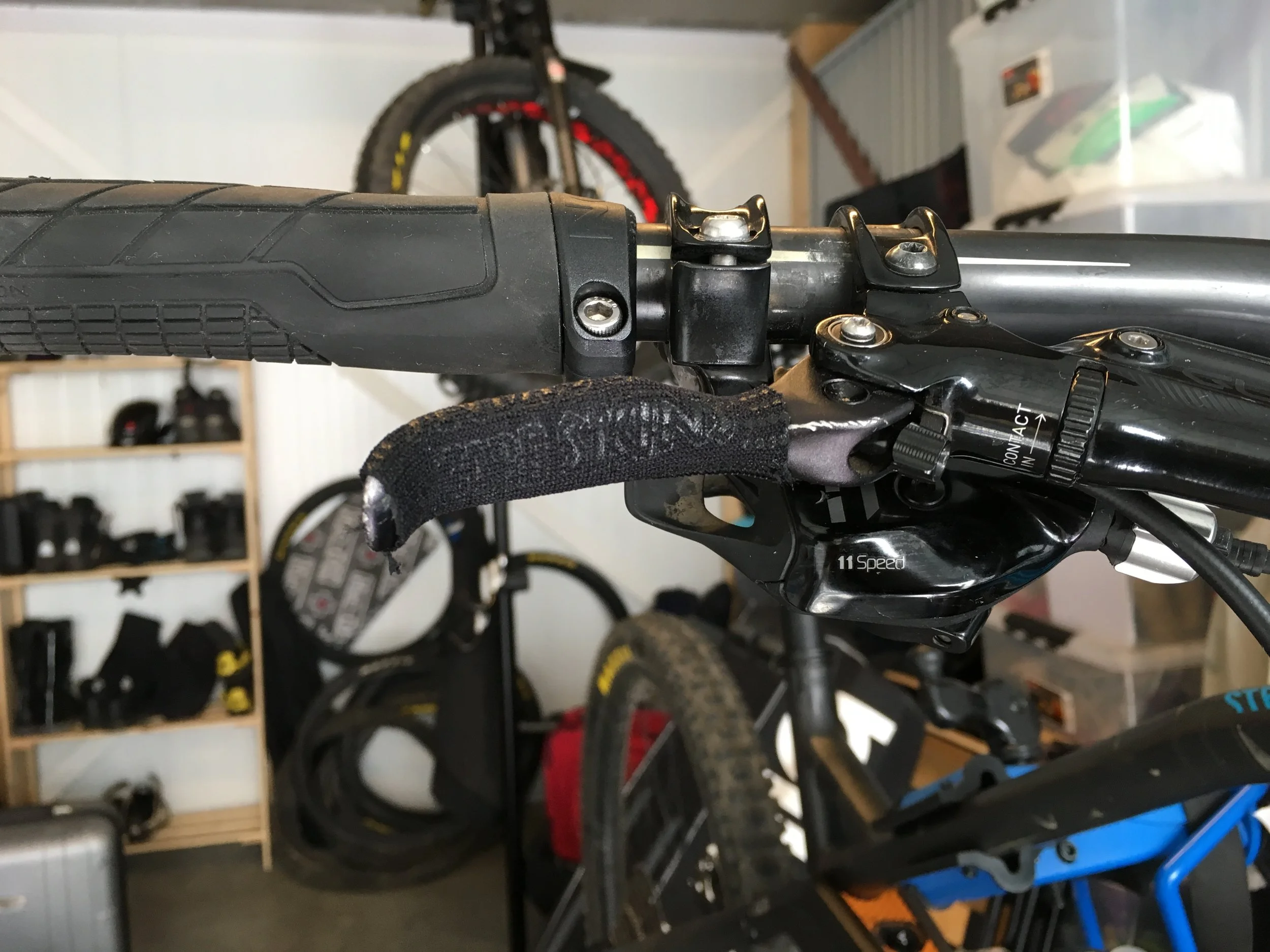 Getting ready for a mountain bike Alpine Trip 