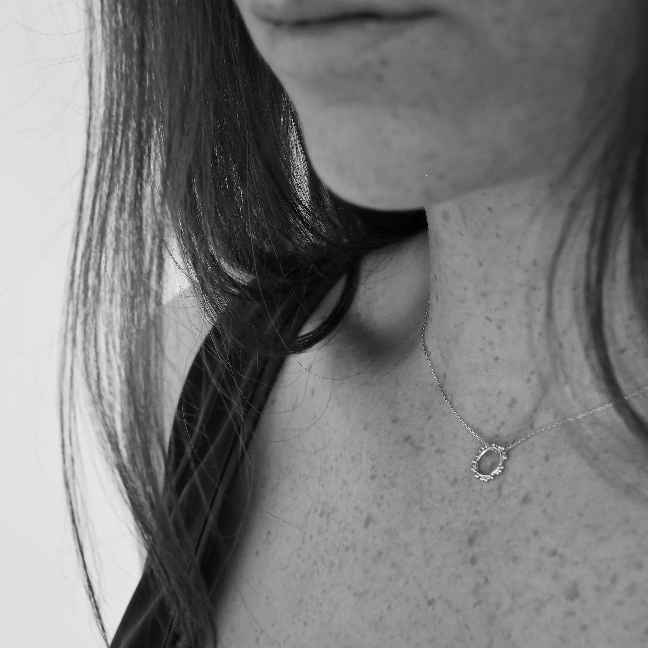 Sol Circle Necklace in Recycled Gold (Copy)