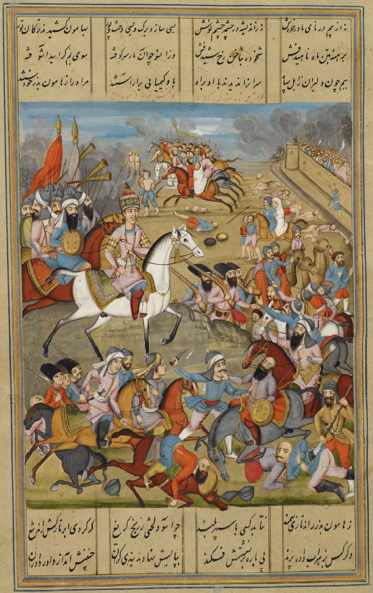 Siege of Kerman, Qajar, Zand, Persia, Rug, Kerman Rug, Ravar Kerman, Bakhtiyar, Stockbridge, London